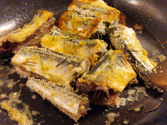 Paneret hornfisk